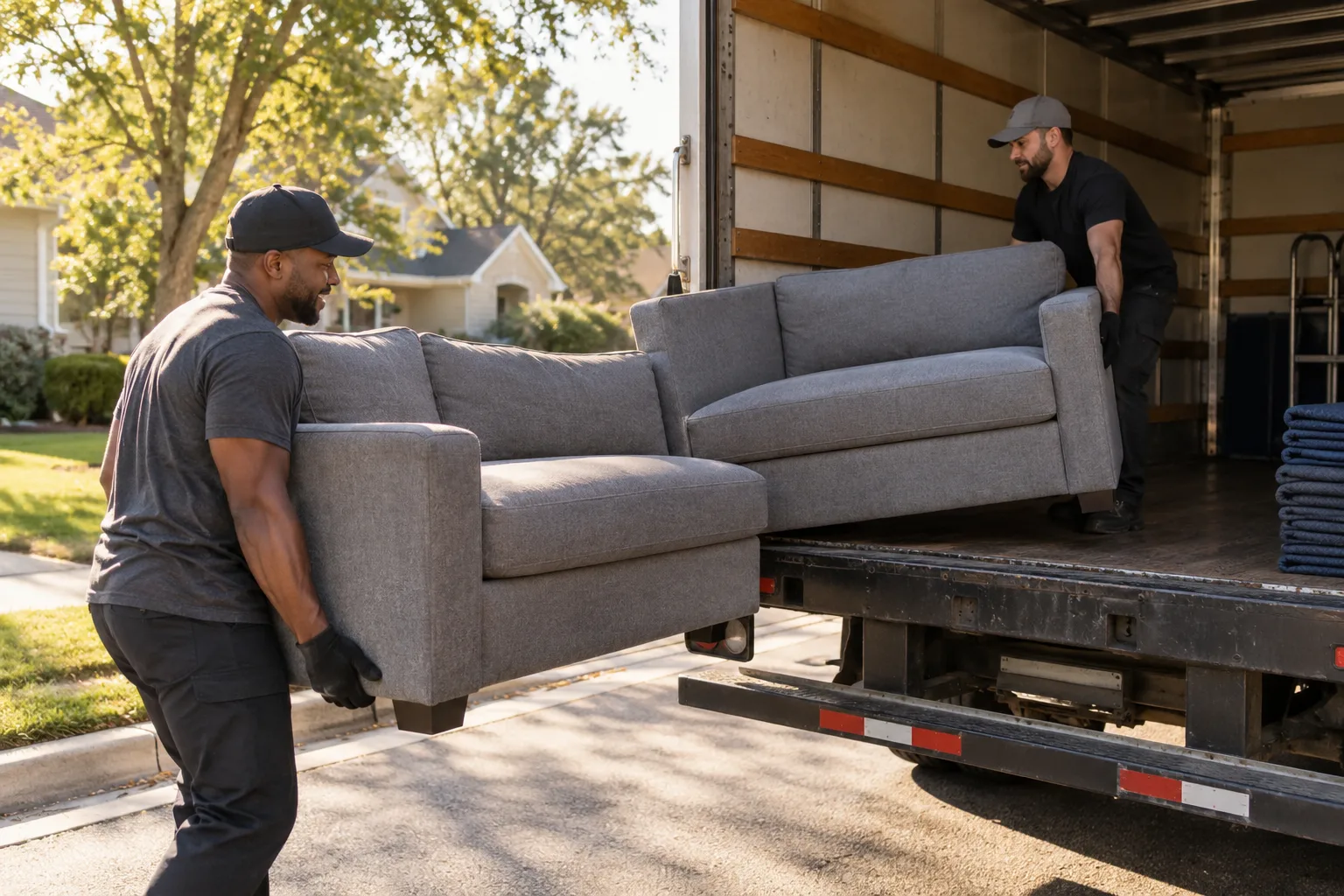 Couch & Sofa Removal loading in progress